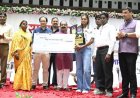 उप मुख्यमंत्री अरुण साव ने बहतराई खेल अकादमी के अंतरराष्ट्रीय पदक विजेता खिलाड़ियों का किया सम्मान, बढ़ाया हौसला