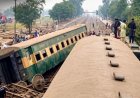 ट्रेन पटरी से उतरी, 6 यात्रियों की मौत; 40 घायल