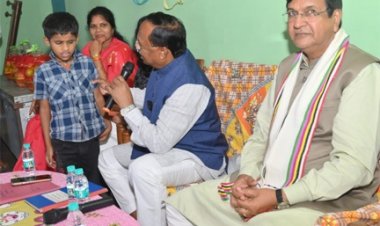 सशक्त एमसीबी-सेवा संकल्प अभियान के तहत प्रभारी मंत्री रामविचार नेताम ने किया दिव्यांग विद्यालय का औचक निरीक्षण