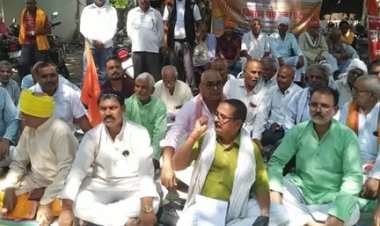 आंबेडकर चौक पर आज INDIA गठबंधन का प्रदर्शन