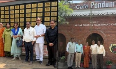 बदलते बस्तर को देख पूर्व IAS अधिकारी प्रभावित