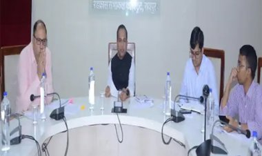 डिजिटल क्रॉप सर्वे में तेजी लाने कलेक्टर ने ली बैठक