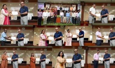 मुख्य सचिव ने ई-ऑफिस एवं समयबद्ध उपस्थिति, आई-गाट प्रशिक्षण कोर्स में उत्कृष्ट कार्य करने के लिए अधिकारी-कर्मचारियों को किया सम्मानित