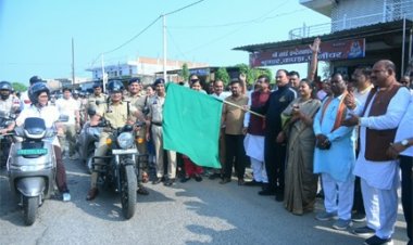 सड़क सुरक्षा का संदेश लेकर सूरजपुर में दौड़े 800 प्रतिभागी