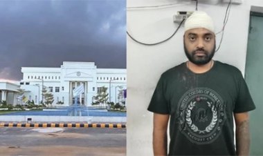 सीएम हाउस के बाहर हंगामा, आरोपी गिरफ्तार