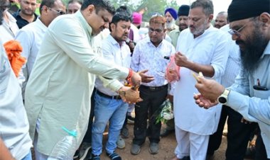 दुर्ग के ट्रांसपोर्ट नगर में 105.85 लाख रुपए की लागत से बनेगी सीसी रोड