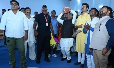 मुख्यमंत्री विष्णु देव साय के नेतृत्व में जशपुर में खेल अधोसंरचना का विस्तार, खिलाड़ियों को मिल रही आधुनिक सुविधाएं