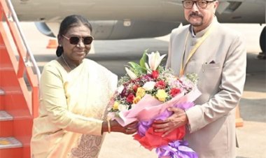 राष्ट्रपति मुर्मु का छत्तीसगढ़ आगमन पर हुआ आत्मीय स्वागत