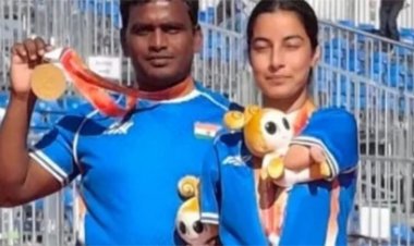 पैरा एशियन गेम्स: शीतल देवी और जांबाज टोमन कुमार की जोड़ी ने जीता स्वर्ण पदक