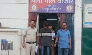 जय स्तंभ चौक पर चाकू लहराकर लोगों को डराने-धमकाने वाला युवक गिरफ्तार