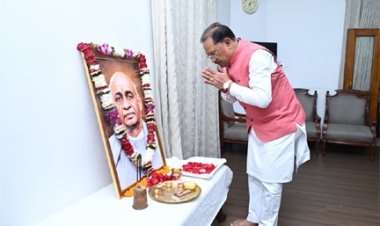 मुख्यमंत्री विष्णु देव साय ने लौह पुरुष सरदार वल्लभभाई पटेल की जयंती पर उन्हें किया नमन