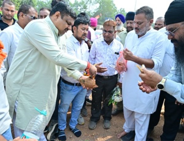 दुर्ग के ट्रांसपोर्ट नगर में 105.85 लाख रुपए की लागत से बनेगी सीसी रोड