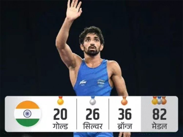 अमन सहरावत ने जीता गोल्ड