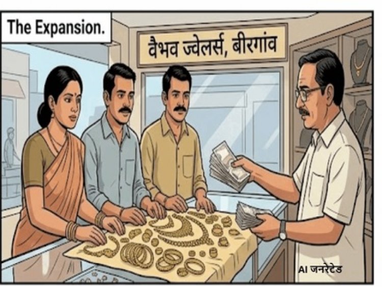 नकली सोने के जेवर गिरवी रखकर 3.90 लाख ठगे