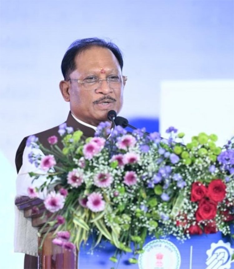 छत्तीसगढ़ में श्रम आधारित उद्योगों को बढ़ावा देकर युवाओं के लिए रोजगार के नए अवसर सृजित कर रही सरकार : मुख्यमंत्री विष्णु देव साय