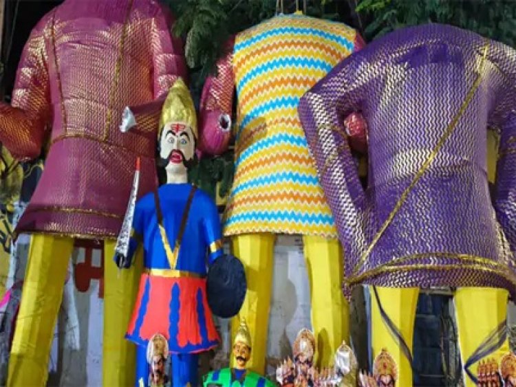 WRS मैदान में जलेगा 101 फीट का रावण