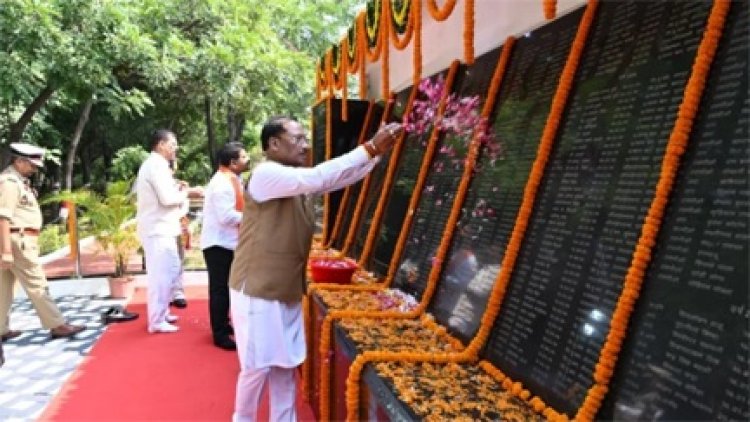 नक्सलवाद पर एक्शन: जवानों के साहस और बलिदान का परिणाम है सफलता — मुख्यमंत्री साय