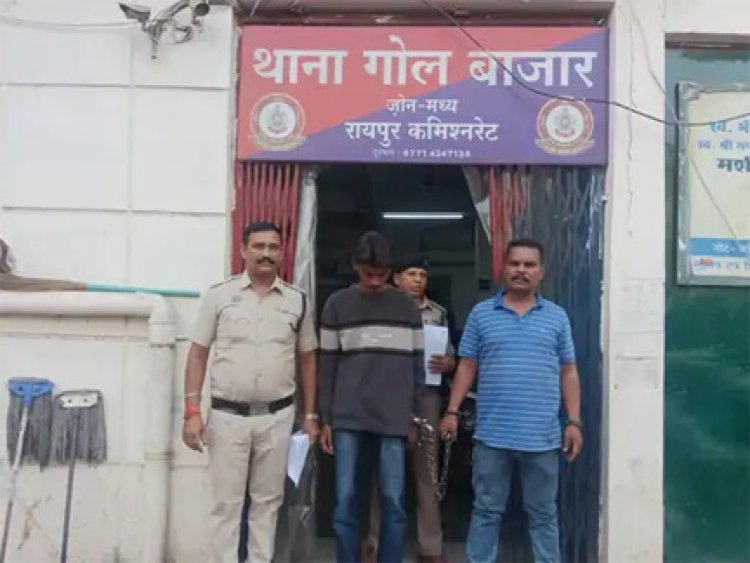 जय स्तंभ चौक पर चाकू लहराकर लोगों को डराने-धमकाने वाला युवक गिरफ्तार