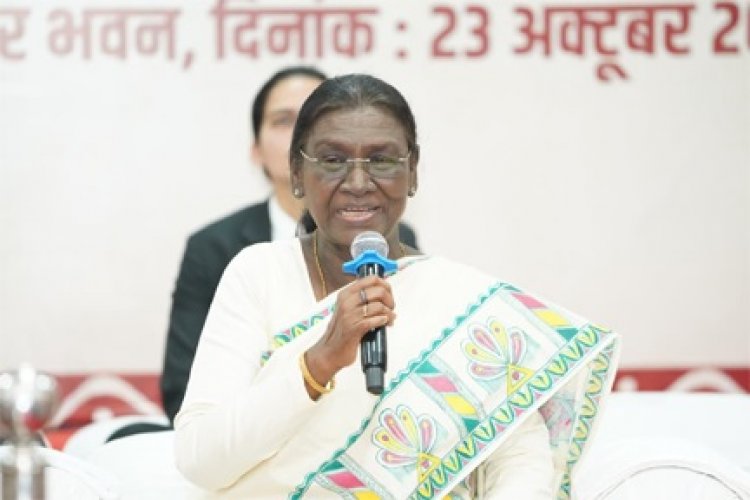 आदिवासी समाज की परंपरागत व्यवस्था सामाजिक एकता, न्याय और सुशासन का उत्कृष्ट उदाहरण- राष्ट्रपति द्रौपदी मुर्मु