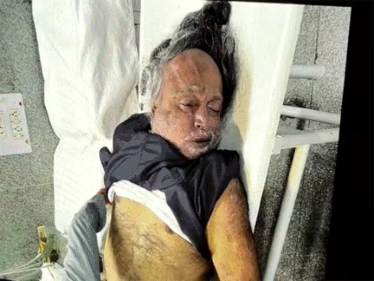 दो कारों की भीषण टक्कर में बुजुर्ग की मौत, 3 लोग जख्मी